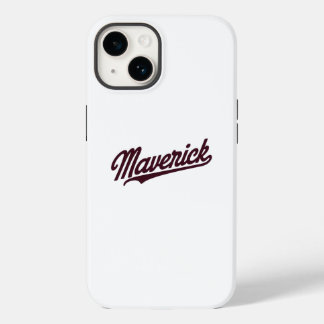 Maverick Typography Design Case-Mate iPhone 14 Case