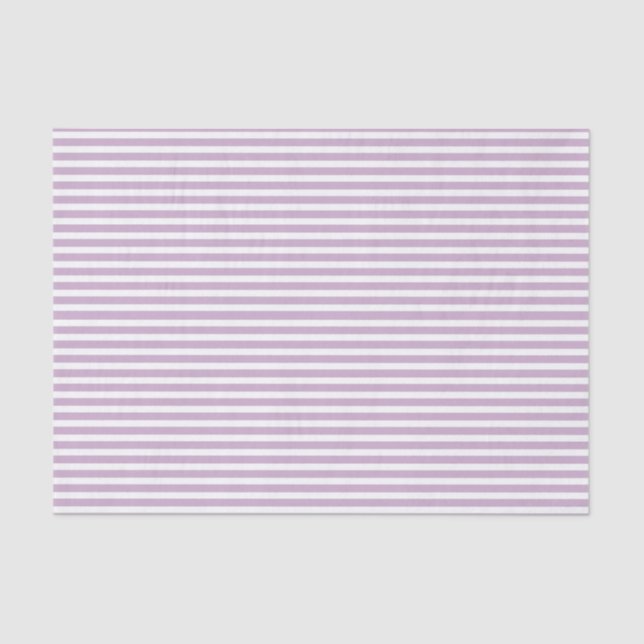 Maverick Violet Striped  Tissue Paper (Front)