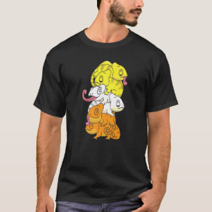 Maverique Flag Gender Pride Lgbtq Chameleon T-Shirt