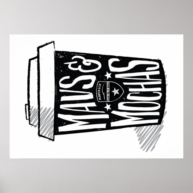 Mavs & Mochas poster (Front)