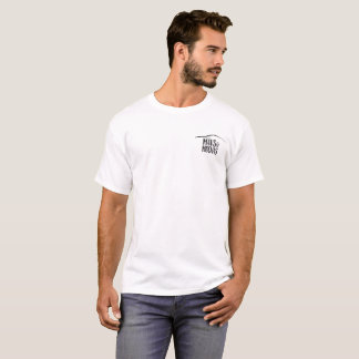 Mavs & Mochas stacked text with cup logo t-shirt