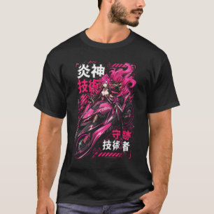 Mavuika Pyro Archon of Natlan   Basic Dark T-Shirt
