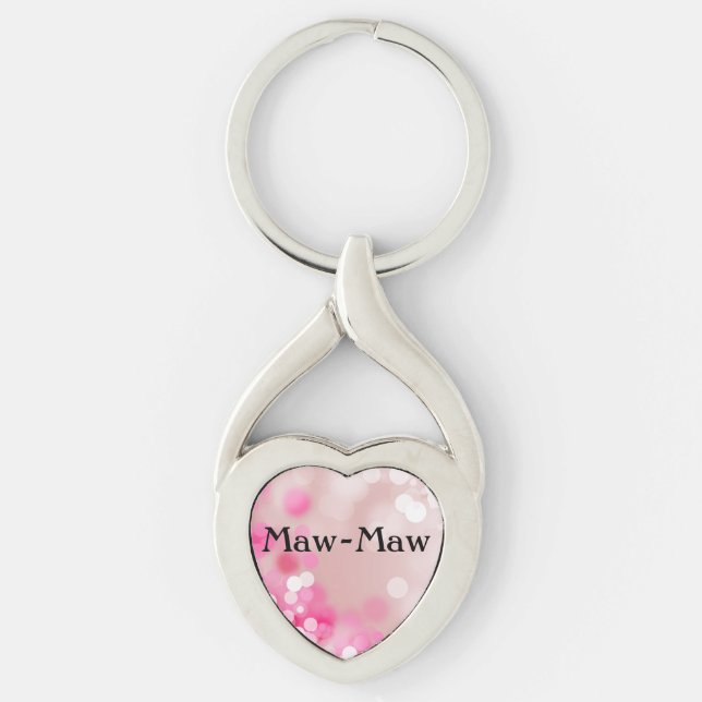 Maw-Maw Heart Keychain Template (Front)