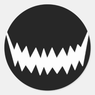 Maw Mouth Classic Round Sticker