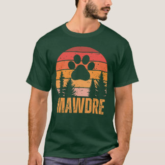 Mawdre Funny Cat Mom Dog Mom Mothers Day For Mom W T-Shirt