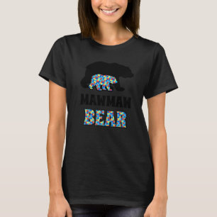 Mawmaw Bear Autism Awareness T-Shirt