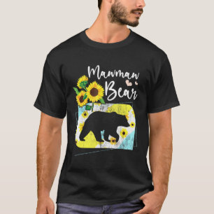Mawmaw Bear Sunflower T-Shirt