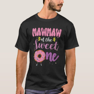 Mawmaw of Sweet One First Birthday Matching Family T-Shirt