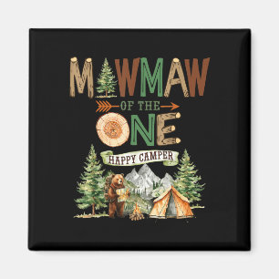 Mawmaw of the one happy camper 1st birthday magnet