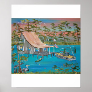 MAW'S BAYOU POSTER