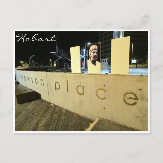 mawson place postcard (Front)