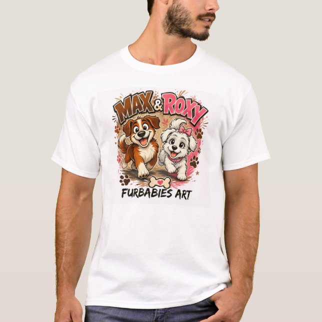Max and Roxy Official  T-Shirt (Front)