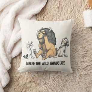Max and the Wild Things Playing Cushion