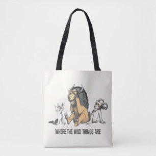 Max and the Wild Things Playing Tote Bag