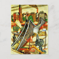 Max Beckmann - The Iron Bridge, fine art painting