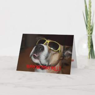 MAX Birthday Card