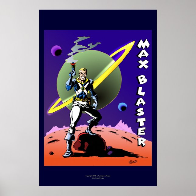 Max Blaster poster (Front)