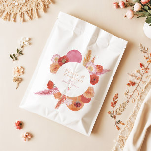 MAX Bright Floral Petals & Prosecco Bridal Shower Favour Bag