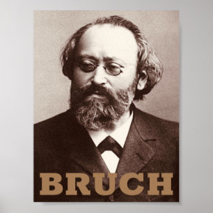 Max Bruch Poster