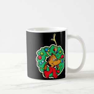 Max Christmas Wreath  Coffee Mug