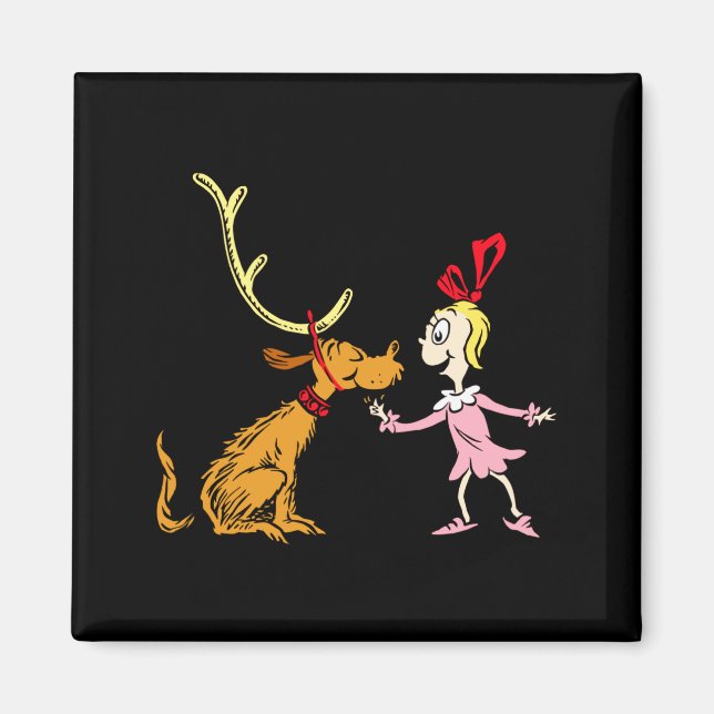 Max Cindy Lou Who Toddler  Magnet (Front)