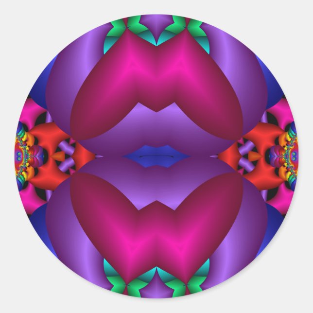 Max Classic Round Sticker (Front)