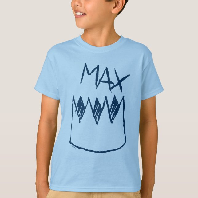 Max & Crown Sketch T-Shirt (Front)