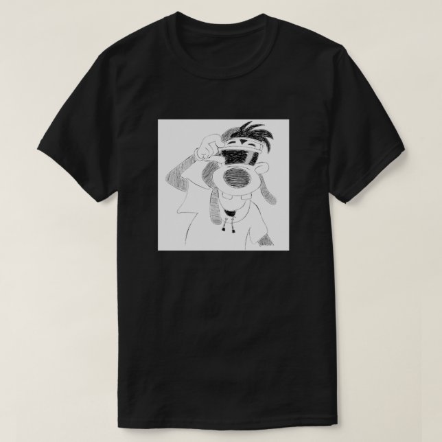 Max Goofy Sketch - A Goofy Movie  T-Shirt (Design Front)