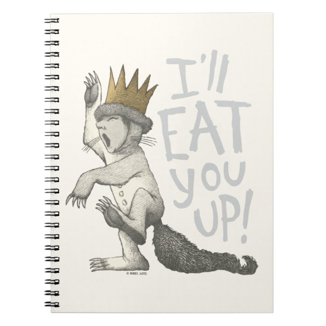 Max | I'll Eat You Up! Notebook (Front)