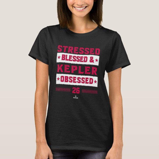 Max Kepler Obsessed Minnesota Baseball Player Mlbp T-Shirt (Front)