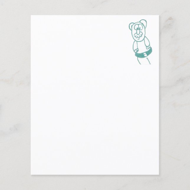 Max  Letter Paper 11.4cm x 14.2cm (Front)