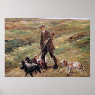 Max Liebermann Hunter in the Dunes Poster