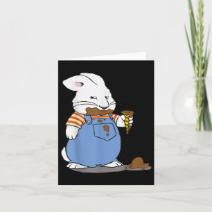 Max Melted Ice Cream Birthday Decorations Ruby  Card