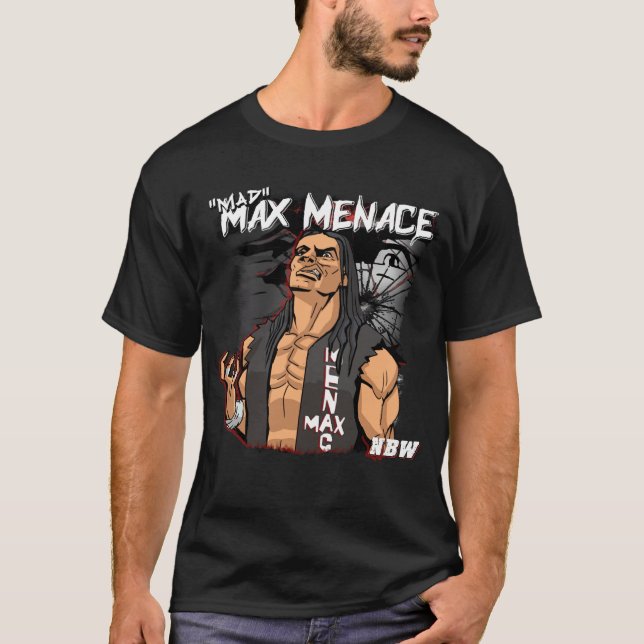 Max Menace NBW Wrestling Shirt (Front)