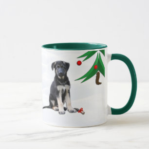 Max ~ on Christmas morning! Mug