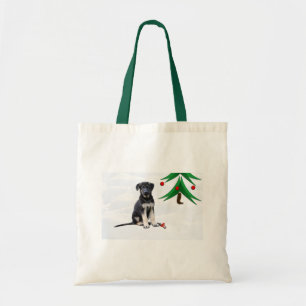 Max ~ on Christmas morning! Tote Bag