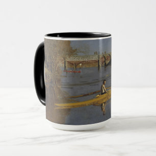 Max Schmitt in a Single Scull-Thomas Eakins Mug