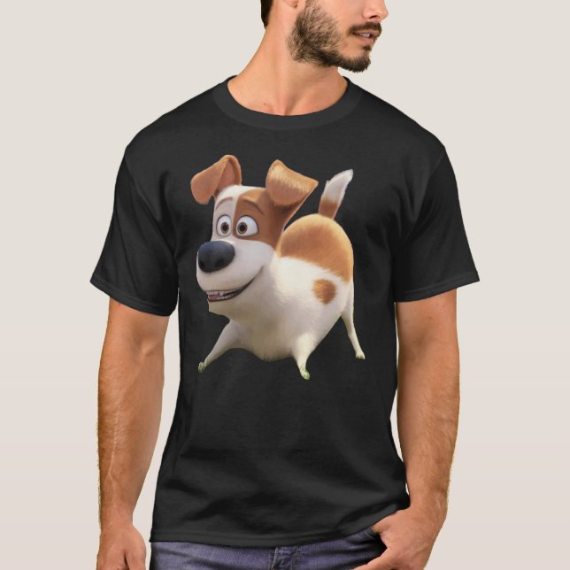 Max Secret Life Of Pets  T-Shirt (Front)