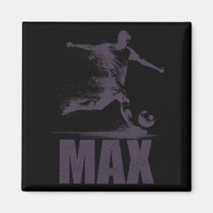 Max Soccer Boys Personalized First Name Max T Shir Magnet
