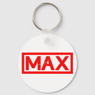 Max Stamp Key Ring