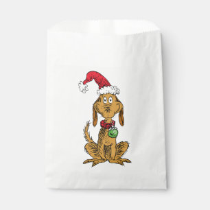 Max the Dog in Santa Hat Favour Bag