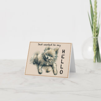 Max the Dog Notecard