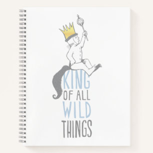 Max   The King of All Wild Things - Blue Notebook