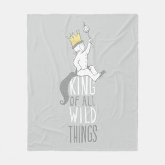 Max | The King of All Wild Things Fleece Blanket