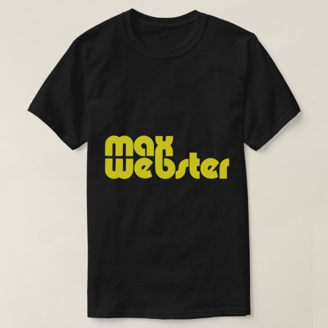 Max Webster Max Webster Essential T-Shirt (Design Front)