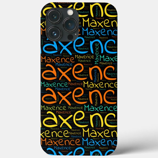 Maxence Case-Mate iPhone Case (Back)