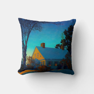 Maxfield Parrish art Cushion