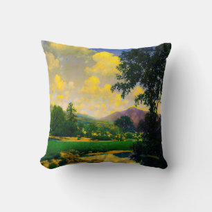 Maxfield Parrish art Cushion