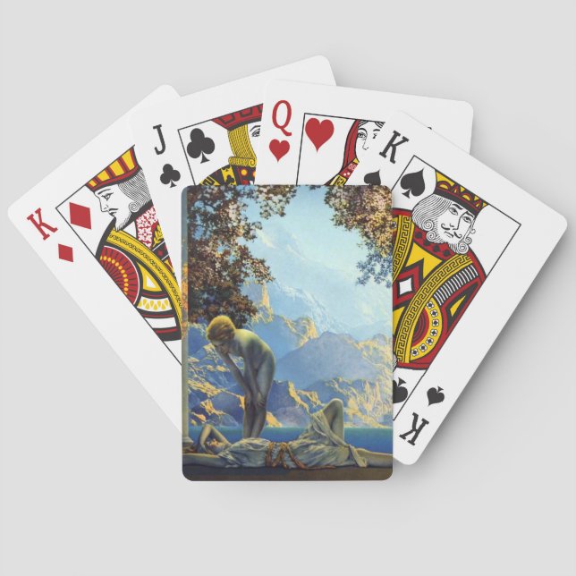 Maxfield Parrish Daybreak Playing Cards (Back)