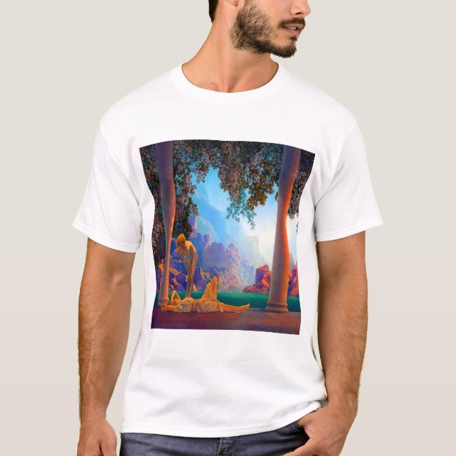 Maxfield Parrish Daybreak T-Shirt (Front)